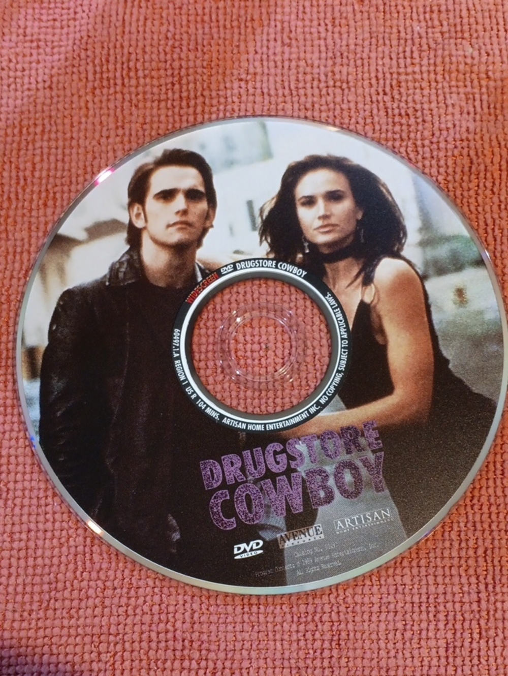 Drugstore Cowboy DVD *NO CASE*